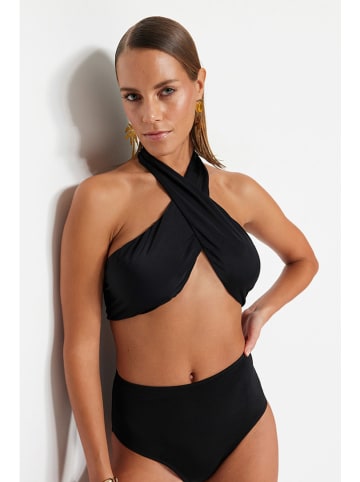 trendyol Bikini-Oberteil in Schwarz