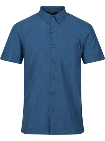 Regatta Koszula funkcyjna "Mindano VII" w kolorze niebieskim