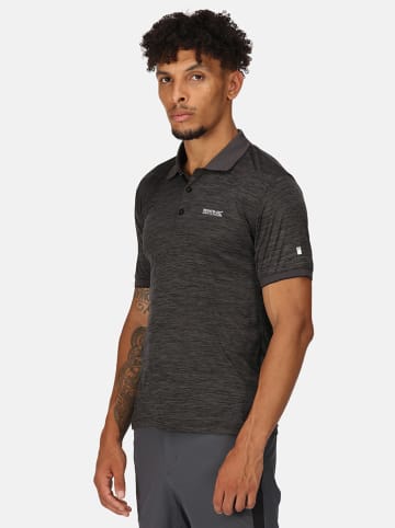 Regatta Functioneel poloshirt "Remex II" zwart