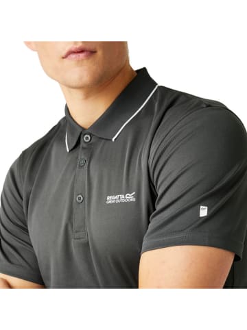 Regatta Funktionspoloshirt "Maverik V" in Anthrazit
