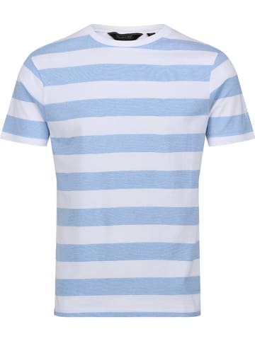 Regatta Shirt "Ryeden" lichtblauw/wit