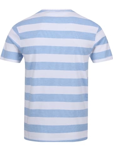 Regatta Shirt "Ryeden" lichtblauw/wit