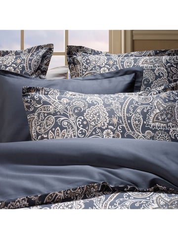 Chevignon Satin-Bettwäsche-Set ''Paisley'' in Grau/ Beige