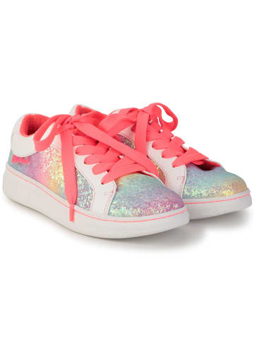 Billieblush Sneakersy w kolorze koralowym ze wzorem