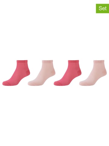 s.Oliver 4er-Set: Socken in Rosa/ Pink