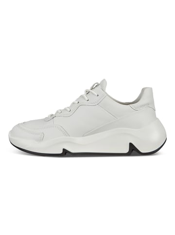 Ecco Leder-Sneakers in Weiß