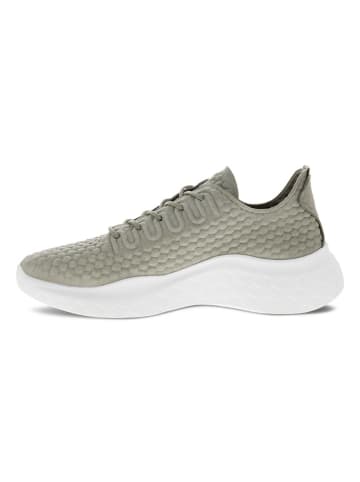 Ecco Leren sneakers kaki