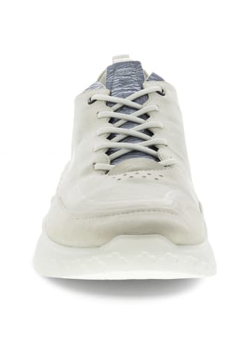 Ecco Leder-Sneakers in Creme