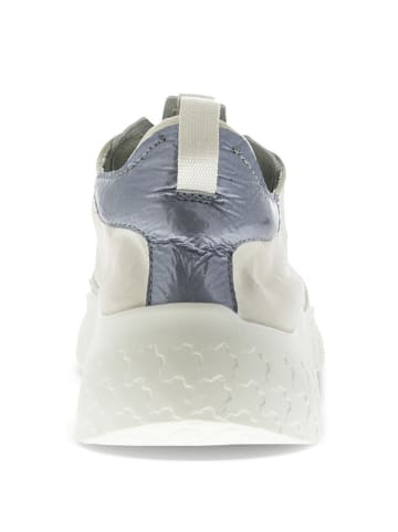 Ecco Skórzane sneakersy w kolorze kremowym