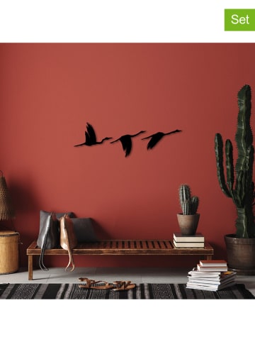 ABERTO DESIGN 3-delige set: wanddecoratie