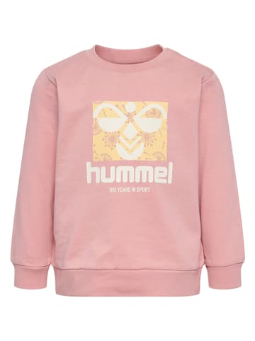 Hummel Sweatshirt "Lime" in Rosa