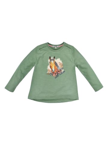 Bondi Longsleeve "Wild Horse" groen