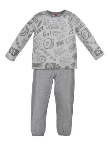 Bondi Pyjama "Voertuigen" grijs