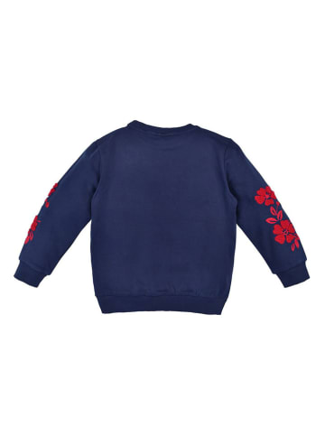 Bondi Sweatshirt "Bloemen" donkerblauw