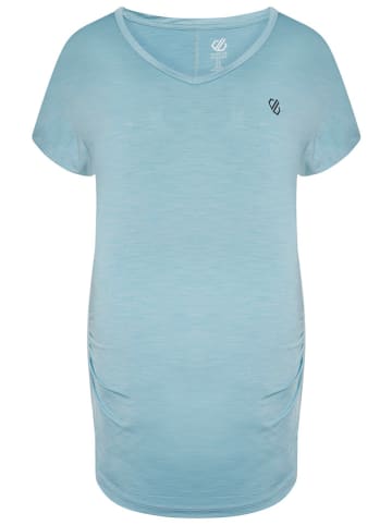 Dare 2b Ciążowa koszulka funkcyjna "Vigilant Tee Mat" w kolorze błękitnym
