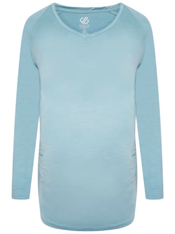 Dare 2b Functioneel zwangerschapsshirt "Discern Mat" lichtblauw