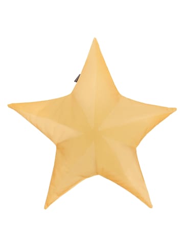 Folkifreckles Zitzak "Star" geel - (L)120 x (B)80 x (H)20 cm