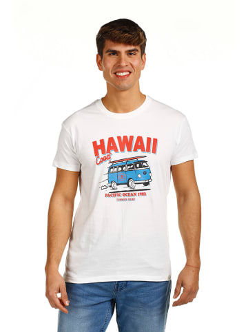 The Time of Bocha Koszulka "Hawaiian" w kolorze białym