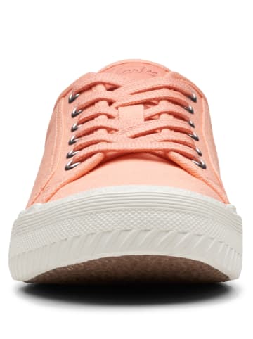 Clarks Sneakersy w kolorze pomarańczowym