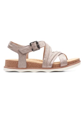 Clarks Sandalen in Rosa