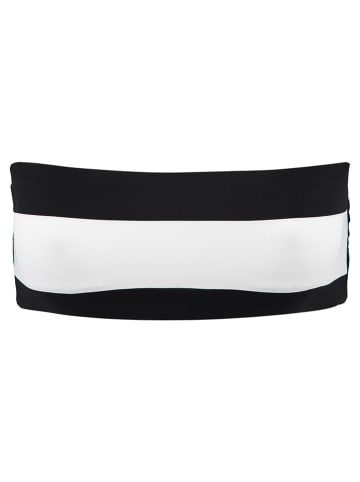 Barts Biustonosz bikini "Avocah" w kolorze czarno-białym