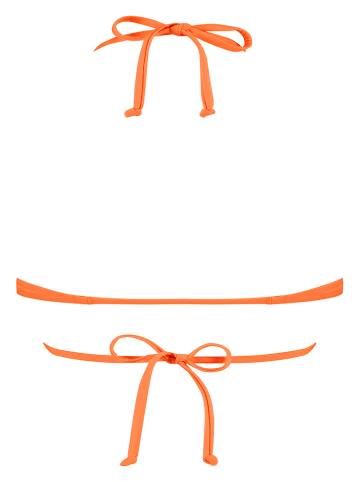 Hunkemöller Bikini-Oberteil "Fire" in Orange
