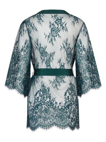 Hunkemöller Kimono wit/groen