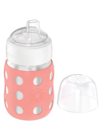 lifefactory Babyfles met wijde hals lichtroze - 235 ml