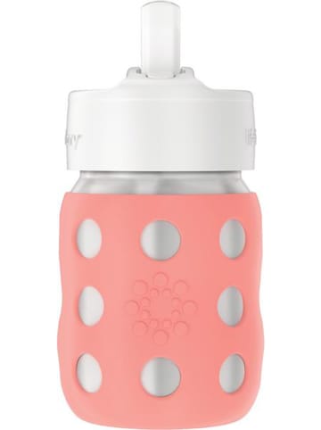 lifefactory Baby-Weithalsflasche in Rosa - 235 ml