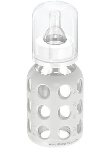 lifefactory Butelka dziecięca w kolorze szarym - 120 ml