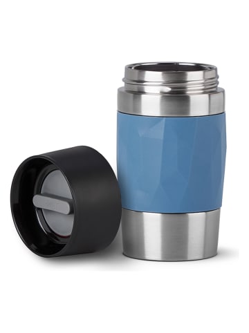 Emsa Kubek termiczny "Travel Mug Compact" w kolorze niebieskim - 300 ml