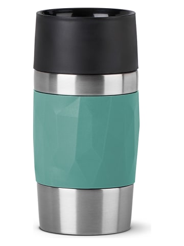 Emsa Kubek termiczny "Travel Mug Compact" w kolorze zielonym - 300 ml