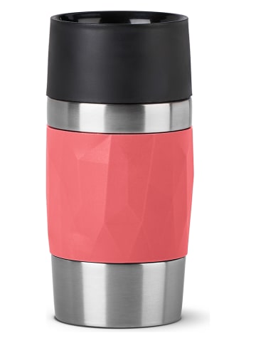 Emsa Isoleerbeker "Travel Mug Compact" rood - 300 ml