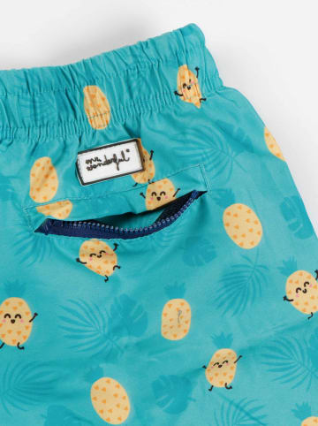 admas Badeshorts in Türkis