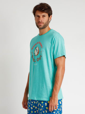 admas Shirt in Türkis