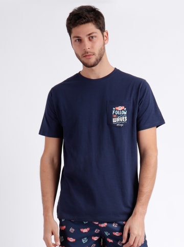 admas Shirt in Dunkelblau