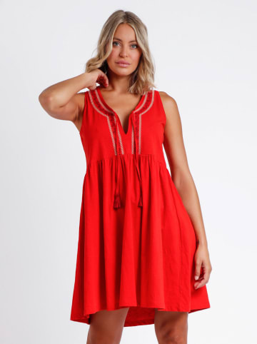 admas Sukienka w kolorze czerwonym