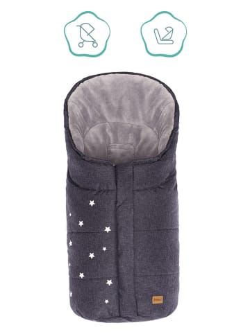 fillikid Winterfußsack "Askja" in Grau - (L)80 x (B)45 cm