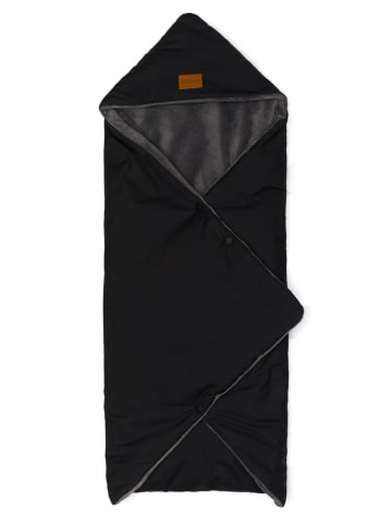 fillikid Śpiworek zimowy "Tanaga" w kolorze czarnym - 80 x 35 cm