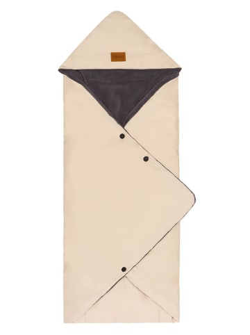 fillikid Śpiworek zimowy "Tanaga" w kolorze kremowym - 80 x 35 cm