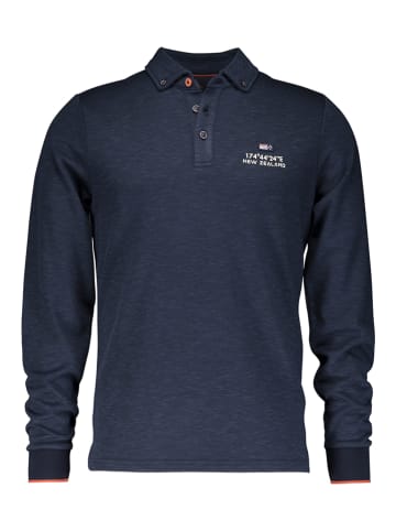NEW ZEALAND AUCKLAND Poloshirt "Rugby" donkerblauw