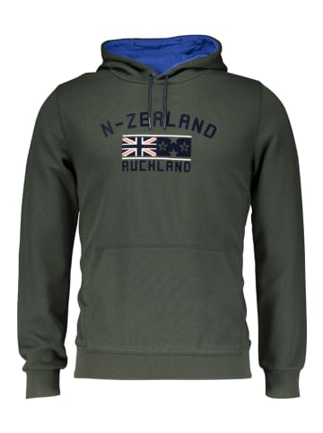 NEW ZEALAND AUCKLAND Hoodie in Khaki