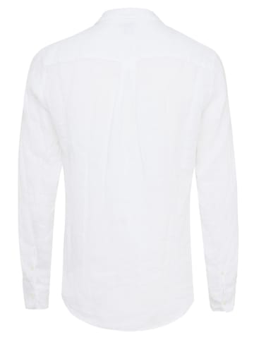 Mexx Lniana koszula w kolorze białym