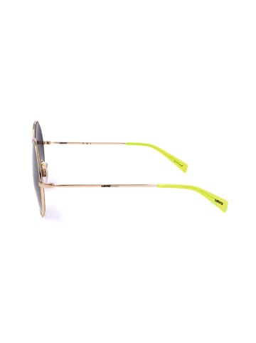 Levi's Dameszonnebril goudkleurig/geel