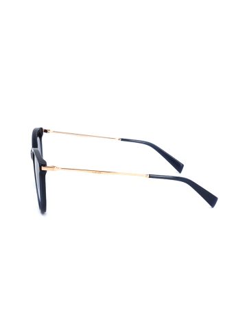 Levi's Damskie okulary przeciwsłoneczne w kolorze złoto-niebieskim