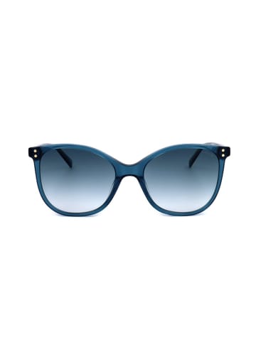 Levi's Damskie okulary przeciwsłoneczne w kolorze niebiesko-zielonym