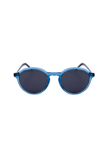 Levi's Okulary przeciwsłoneczne unisex w kolorze niebieskim