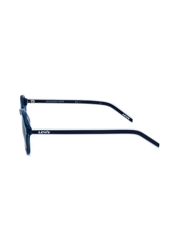 Levi's Okulary przeciwsłoneczne unisex w kolorze niebieskim