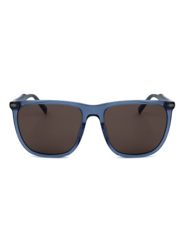 Levi's Męskie okulary przeciwsłoneczne w kolorze niebieskim