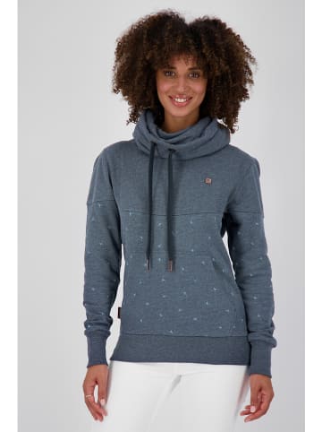 alife and kickin Bluza "SunshineAK" w kolorze szaroniebieskim